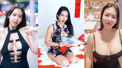 台湾巨乳模特 倪娜 剧情新作 美容店开张 献超淫舌技答谢客人 用紧实喉咙挤压肉棒 玩深喉口爆吞精！